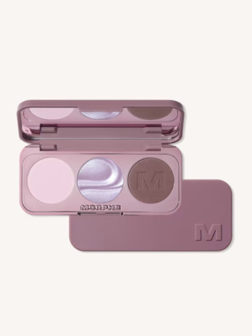 Morphe ChromaPlus Eyeshadow Trio | Jewel Intentions (icy lavender & taupe) | NEW